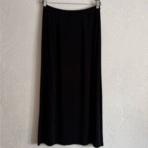 90’s shift Classic Black Maxi Skirt